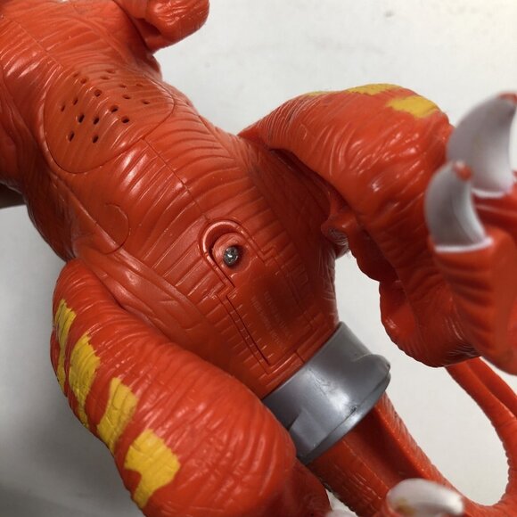 Matchbox Action Figure Dino Adventures Mega Rig Orange Tyrannosaurus T Rex - Picture 7 of 9